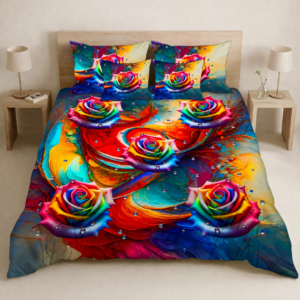 BEDIOR Prism Bloom 5PC Bedding Set BY AR