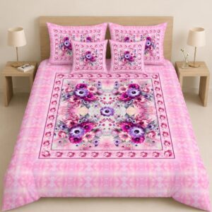 BEDIOR Floral Bedsheet Set BY AR