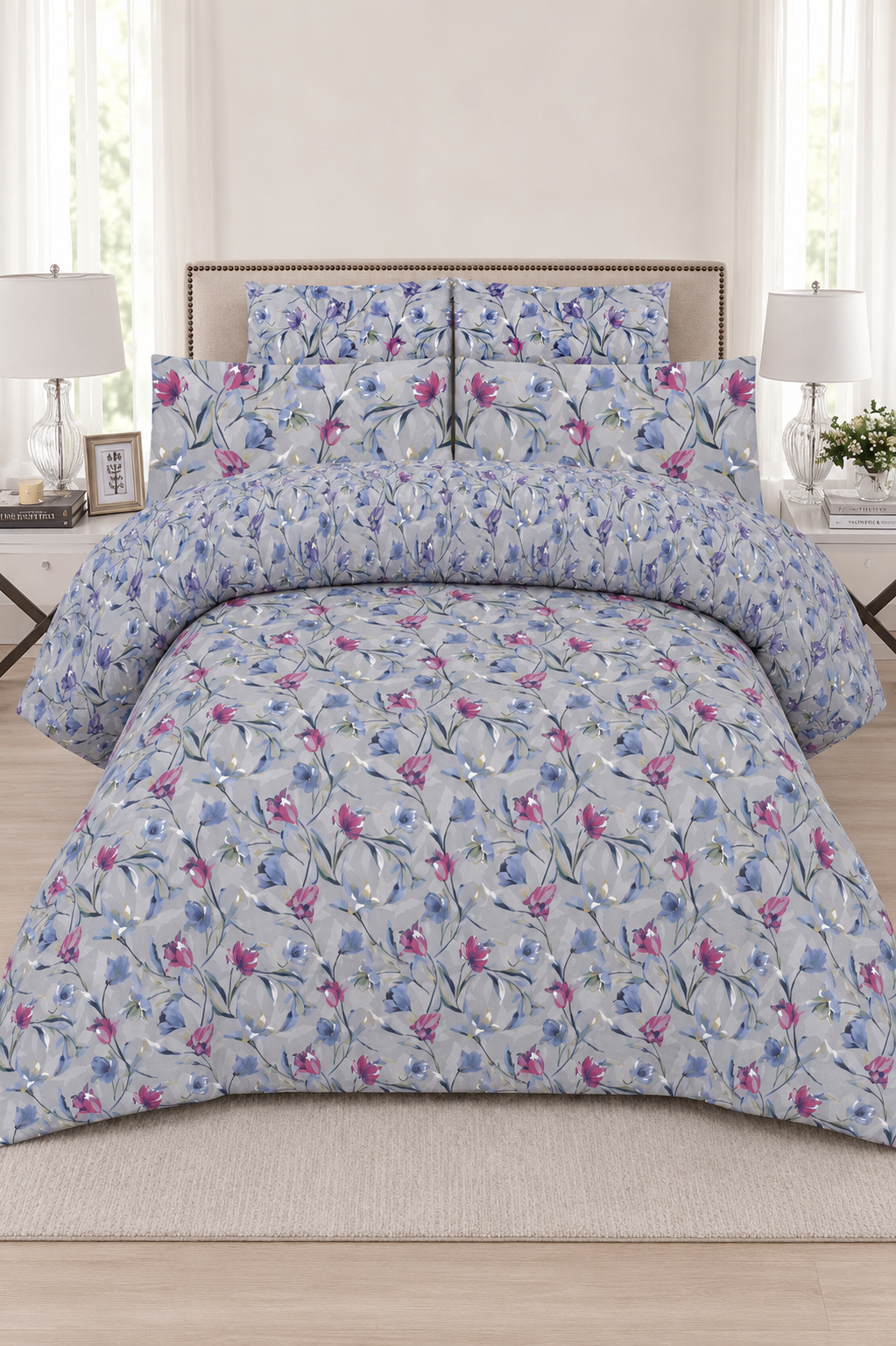 Nature Bloom Bedsheet by AR
