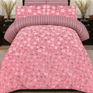 Gul Ahmad King Size Floral Bedsheet BY AR