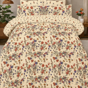 Gul Ahmad Premium Floral King Size Bed Linen Set BY AR