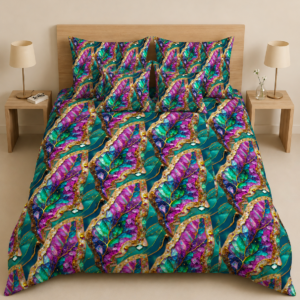 Luxury Leaf Design Bedding by AR