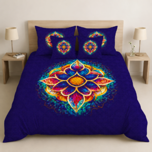 Mandala Art Bedsheet by AR