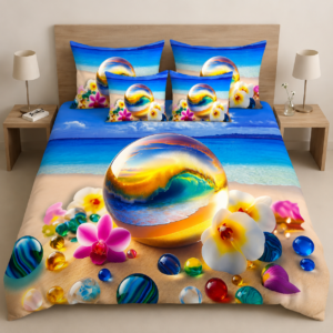 Ocean Paradise Bedsheet Set by AR